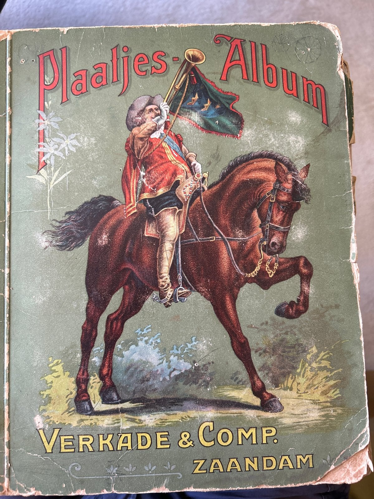 Verkade's Plaatjesalbum - Serie 25 Huisdieren (Vogels), Boeken, Ophalen of Verzenden, Gelezen, Plaatjesalbum