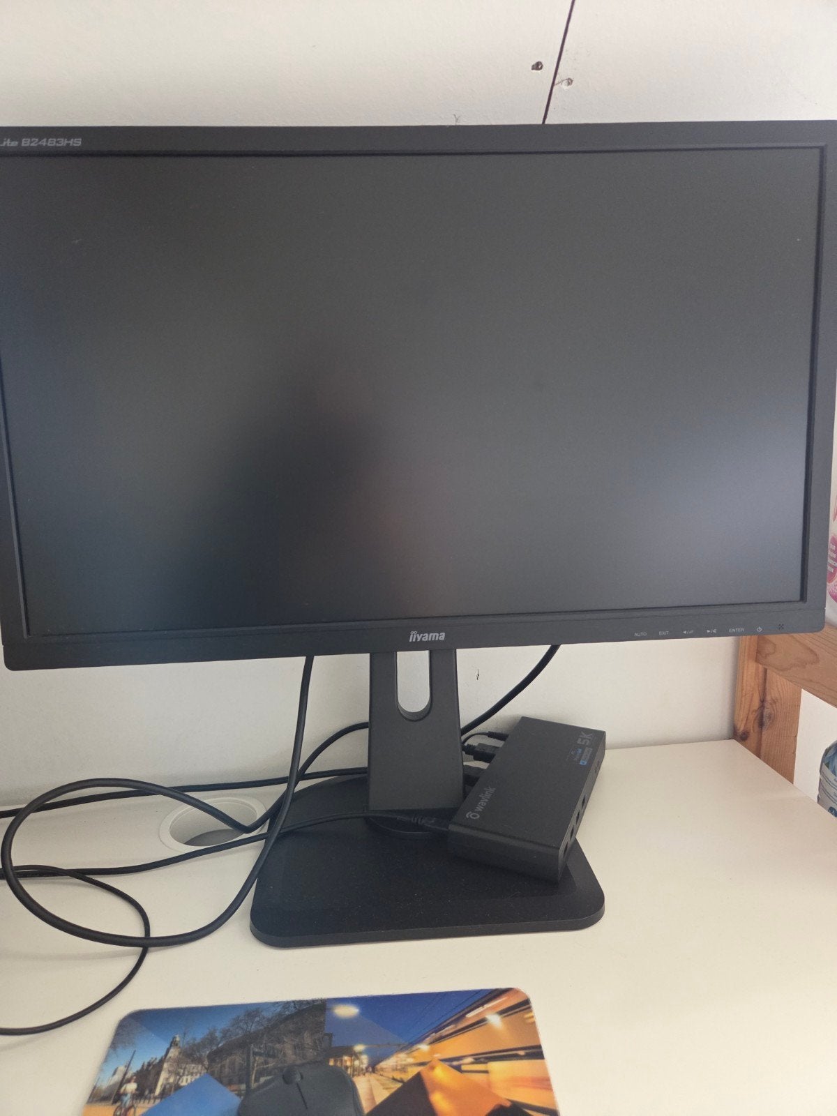 Iiyama ProLite B2483HS Monitor, Computers en Software, Monitoren, Gebruikt, Iiyama, Full HD, In hoogte verstelbaar