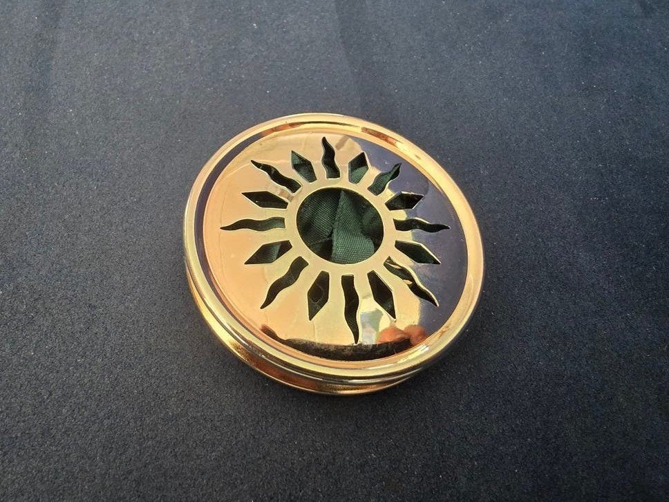WMF Geurhanger 'Zon' - Verzilverd Geurdoosje, Ophalen of Verzenden, Zilver
