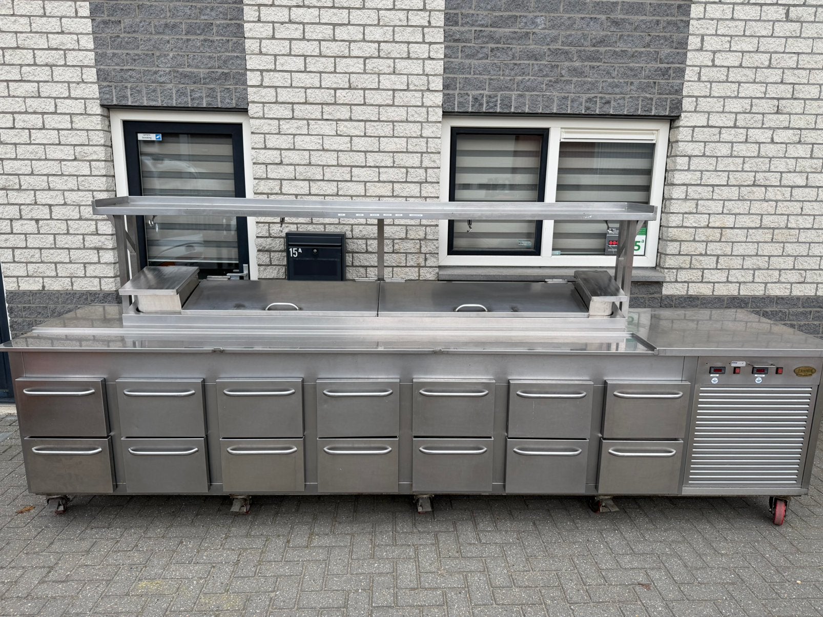 Koelwerkbank groot en klein koelkaste vrieskasten, Ophalen, 160 cm of meer