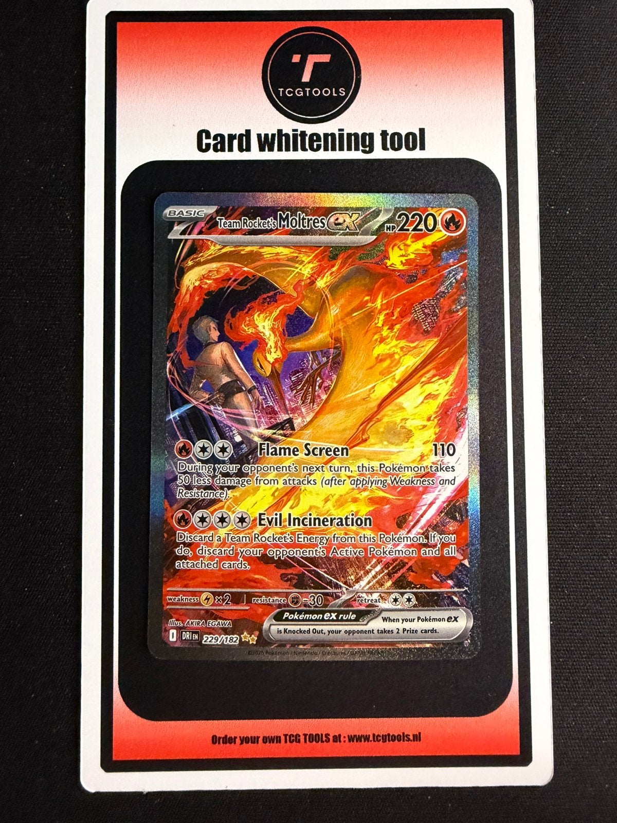 Team Rocket’s Moltress 229 Destined Rivals Pokemon, Ophalen of Verzenden, Zo goed als nieuw