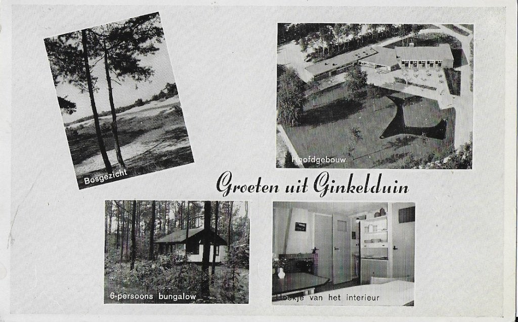 Ginkelduin Oude Gelopen Ansichtkaart ( 6808 ), Ophalen of Verzenden, 1960 tot 1980, Gelopen