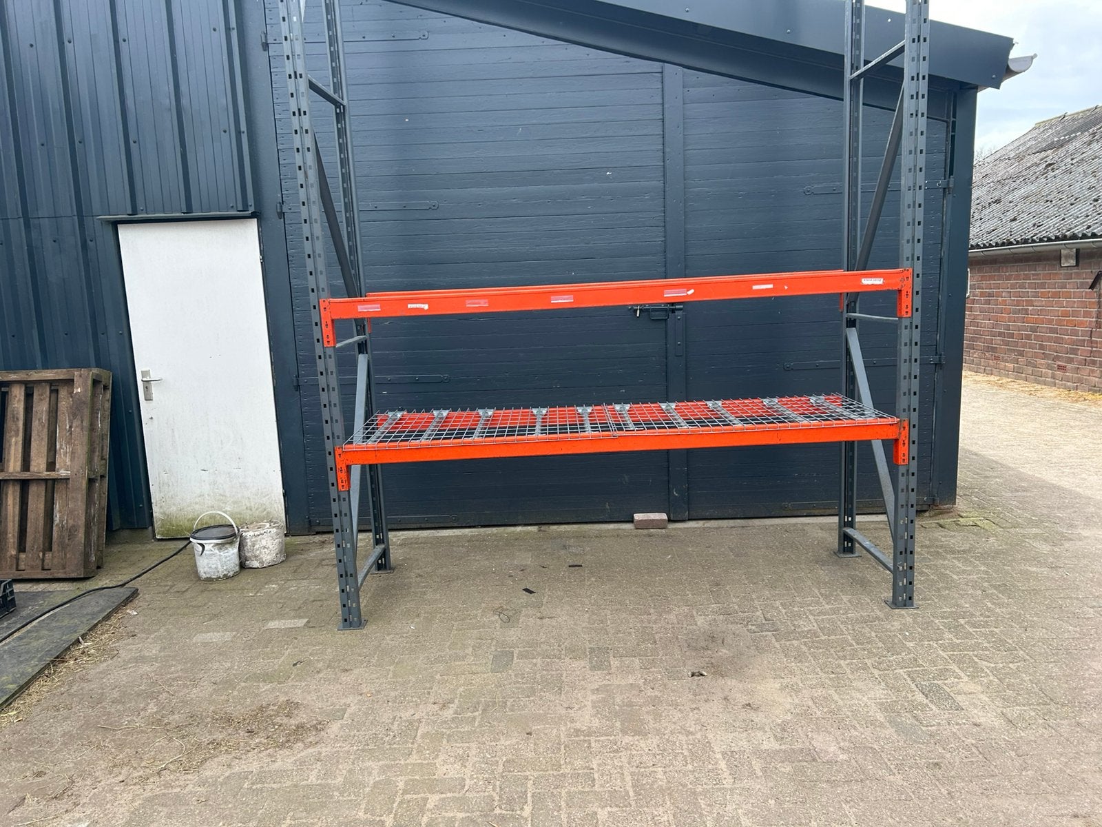 Grootvakstelling stelling 4 niveaus, Doe-het-zelf en Verbouw, Ophalen, 250 mm of meer