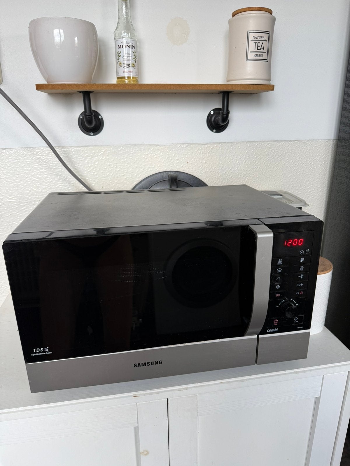 Combi oven magnetron Samsung, Witgoed en Apparatuur, Ophalen, Zo goed als nieuw, Oven