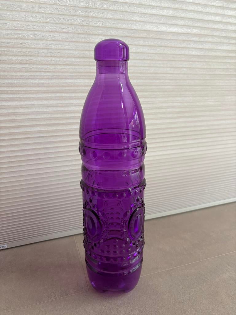 Baci Milano Baroque & Rock waterfles 1.5L paars vintage, Overige materialen, Gebruikt, Overige typen, Ophalen of Verzenden