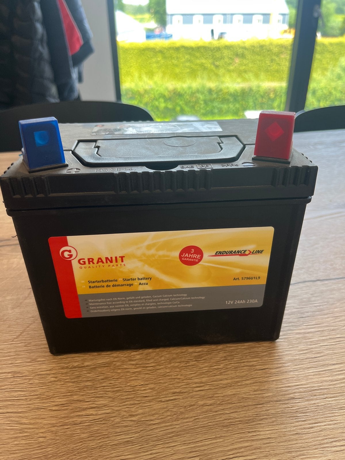 Granit Endurance Line Startaccu 12V 24Ah, Ophalen of Verzenden, Gebruikt, Universele onderdelen