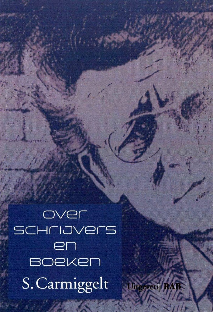 S. Carmiggelt, Over schrijvers en boeken., Boeken, Verzenden, Nieuw
