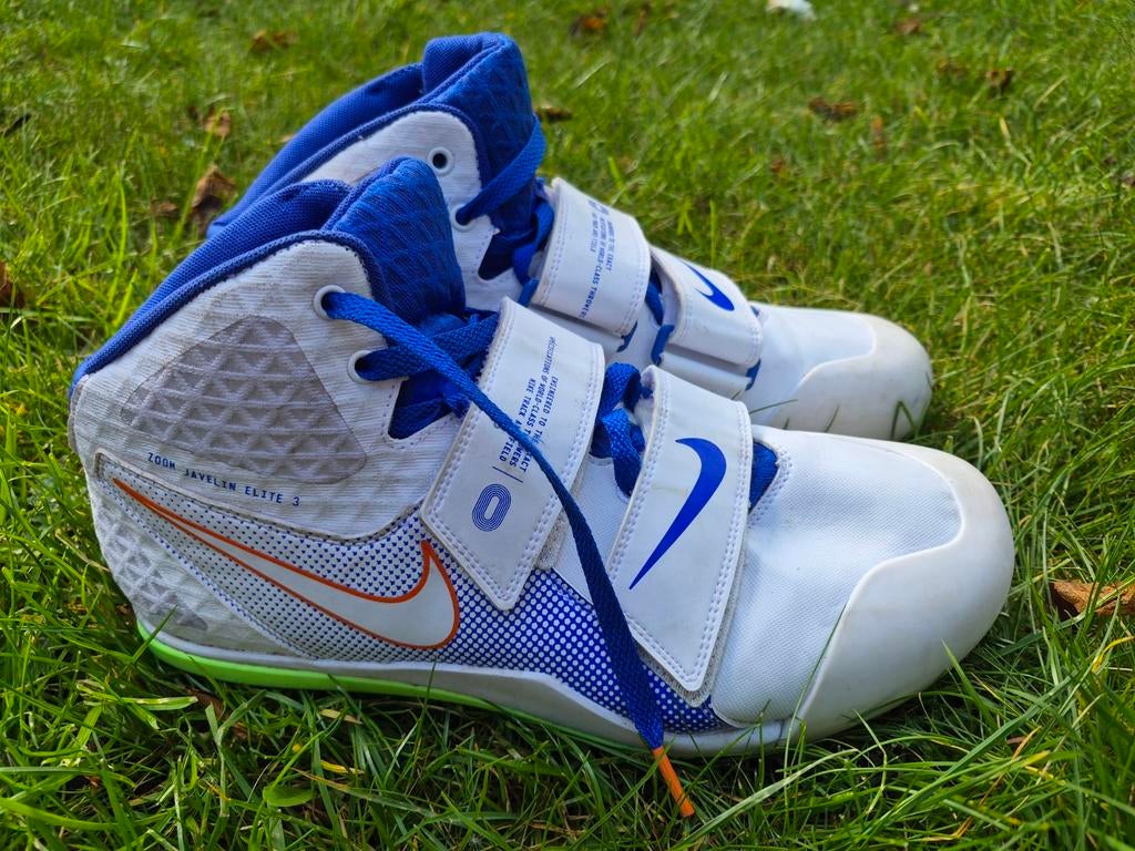 Nike Zoom Javelin Elite 3 speerwerp schoenen 45,5, Nike, Overige typen, Ophalen of Verzenden, Zo goed als nieuw