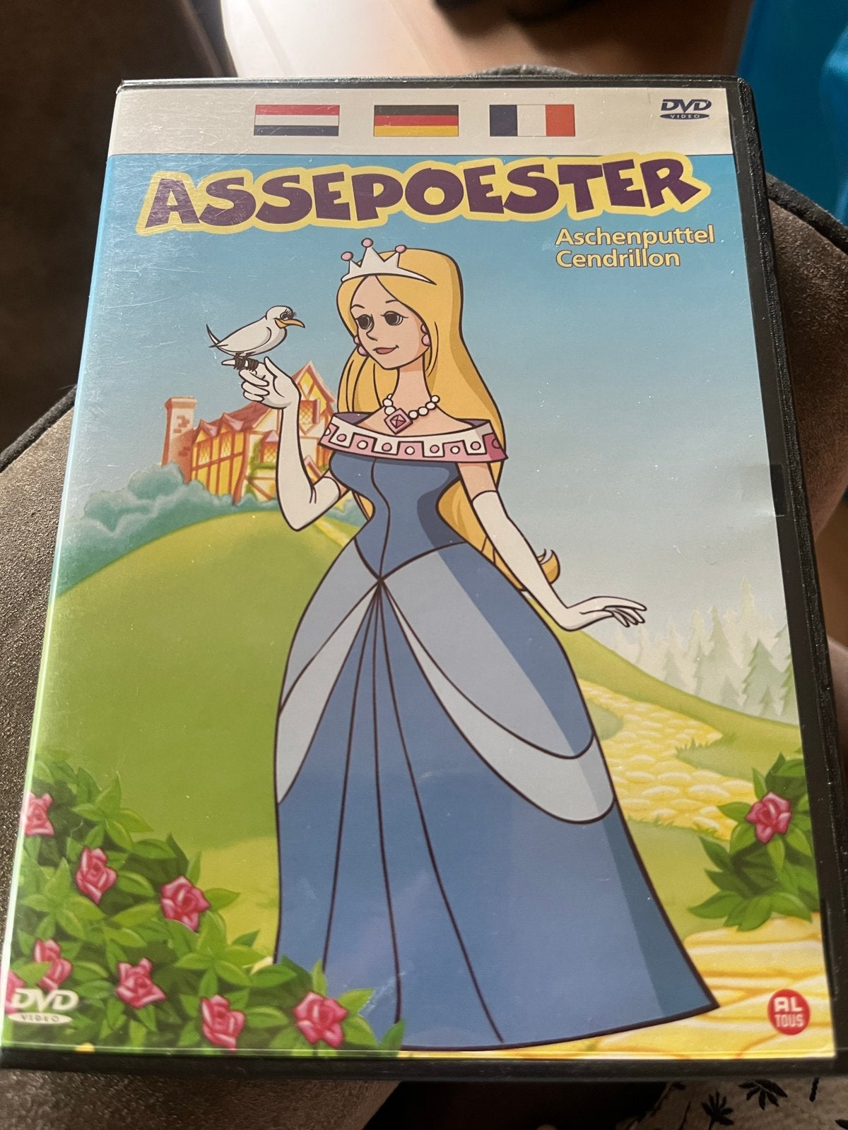 Assepoester DVD - Klassieke Animatie Film, Gebruikt, Alle leeftijden, Film, Animatie