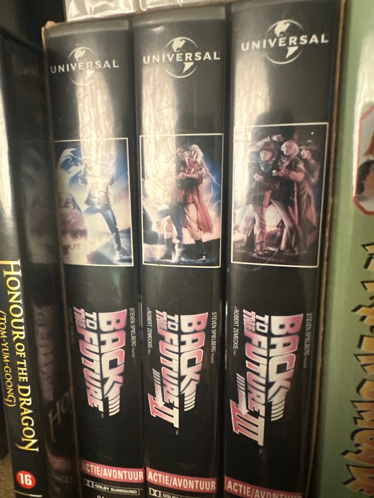Back to the Future VHS banden, Engels, Alle leeftijden, Ophalen of Verzenden, Video 8