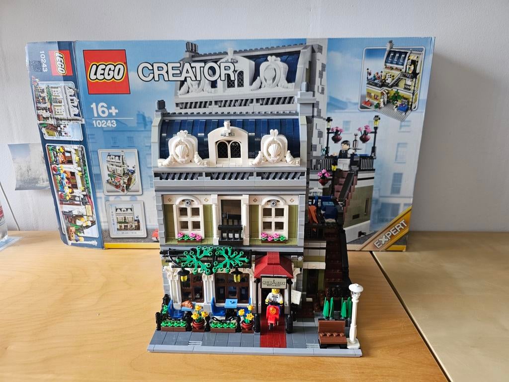 LEGO Creator Expert 10243 Parijs Restaurant, Lego, Ophalen of Verzenden, Zo goed als nieuw, Compleet