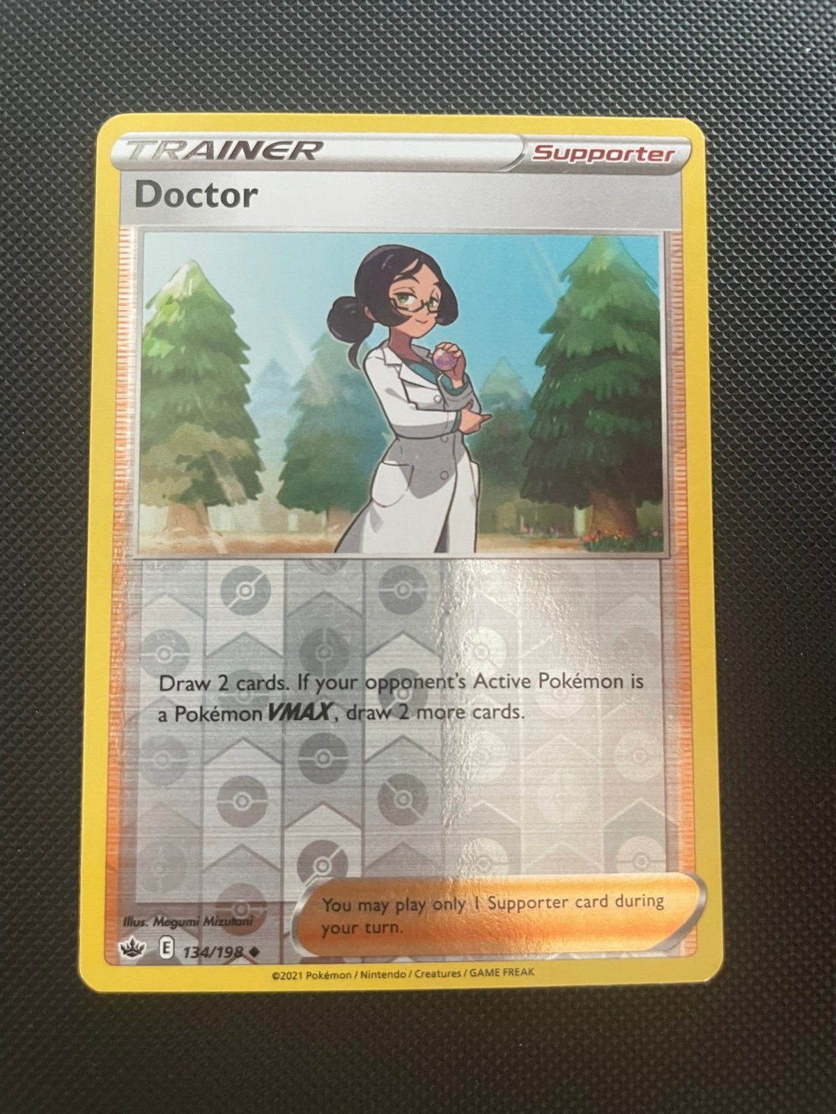 Doctor 134/198 Reverse Holo Chilling Reign, Verzenden, Zo goed als nieuw