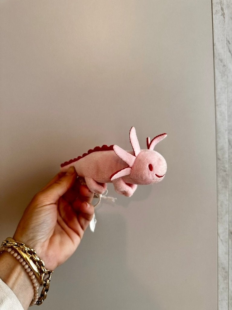 Axolotl knuffel nieuw, Overige typen, Nieuw, Roze, Verzenden