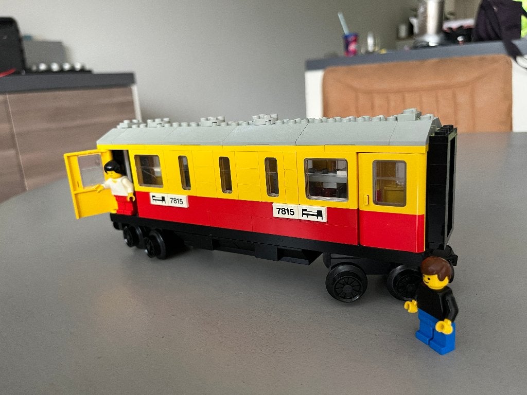 Lego trein 12V slaapwagon 7815 compleet, Ophalen, Gebruikt, Overige thema's, Lego