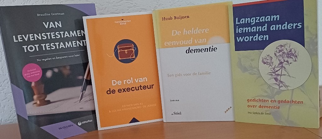 Boeken over dementie, levenstestament & nalatenschap | 069, Boeken, Ophalen of Verzenden, Gelezen, Diverse auteurs
