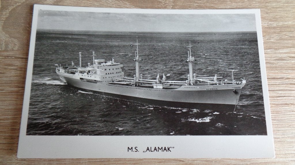 m.s. Alamak, Verzenden, Zo goed als nieuw, Kaart, Foto of Prent