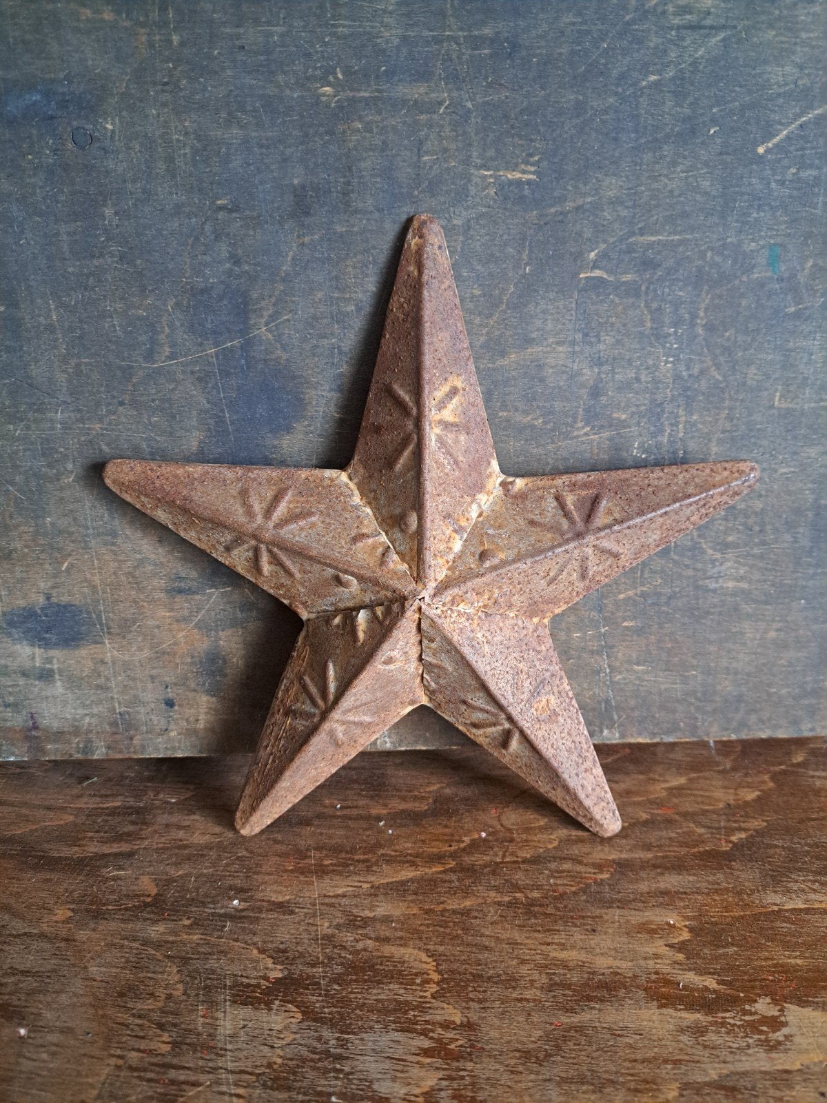 Ster roestbruin sober,landelijk,kerst, Nieuw, Ophalen of Verzenden, X, X