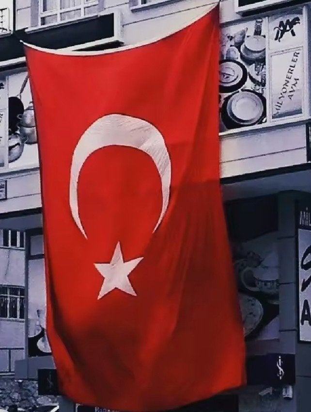 Turkse vlag, Diversen, Ophalen, Zo goed als nieuw
