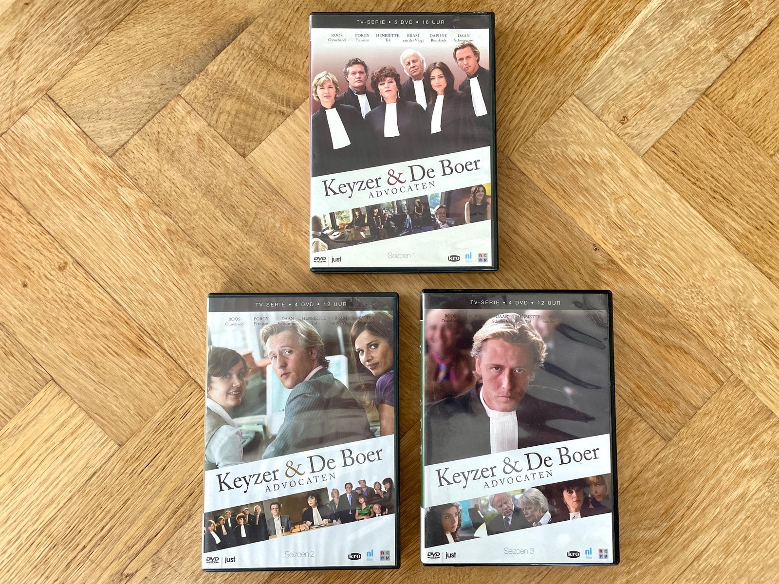 Keyzer & De Boer - Complete serie op DVD (nette staat), Drama, Zo goed als nieuw, Seizoen 1, Vanaf 12 jaar