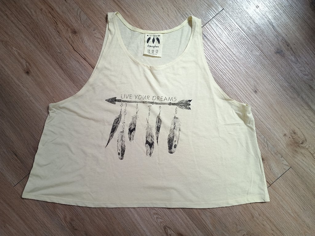 Zomerhemd maat 46, Geel, Maat 46/48 (XL) of groter, Ophalen of Verzenden, Zonder mouw