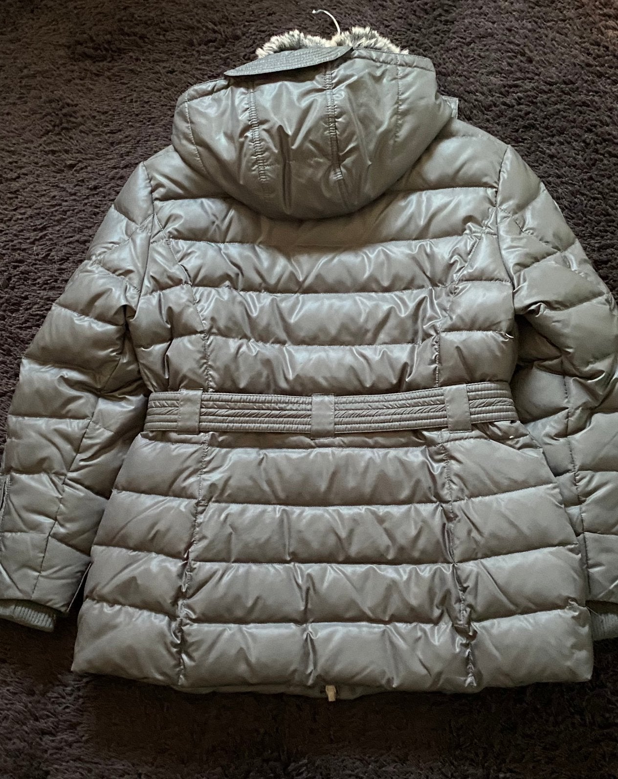 Street One winterjas met capuchon, grijs, maat L, nieuwstaat, Kleding | Dames, Jassen | Winter, Ophalen of Verzenden, Zo goed als nieuw