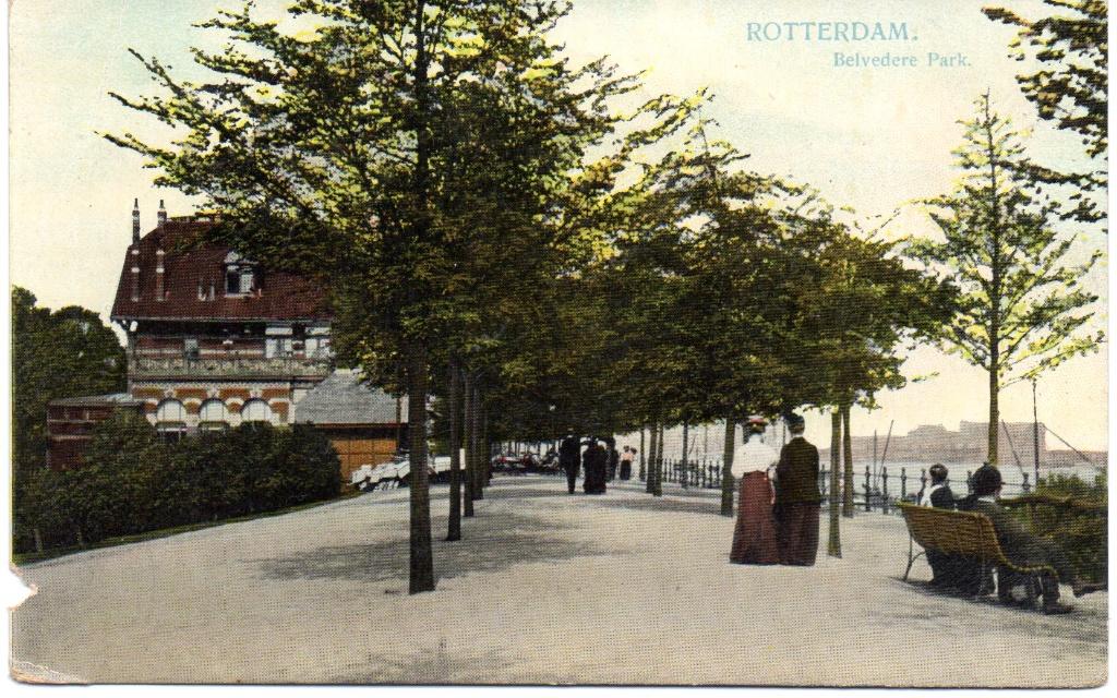 Ansichtkaart Rotterdam, Verzenden, Voor 1920, Gelopen, Zuid-Holland