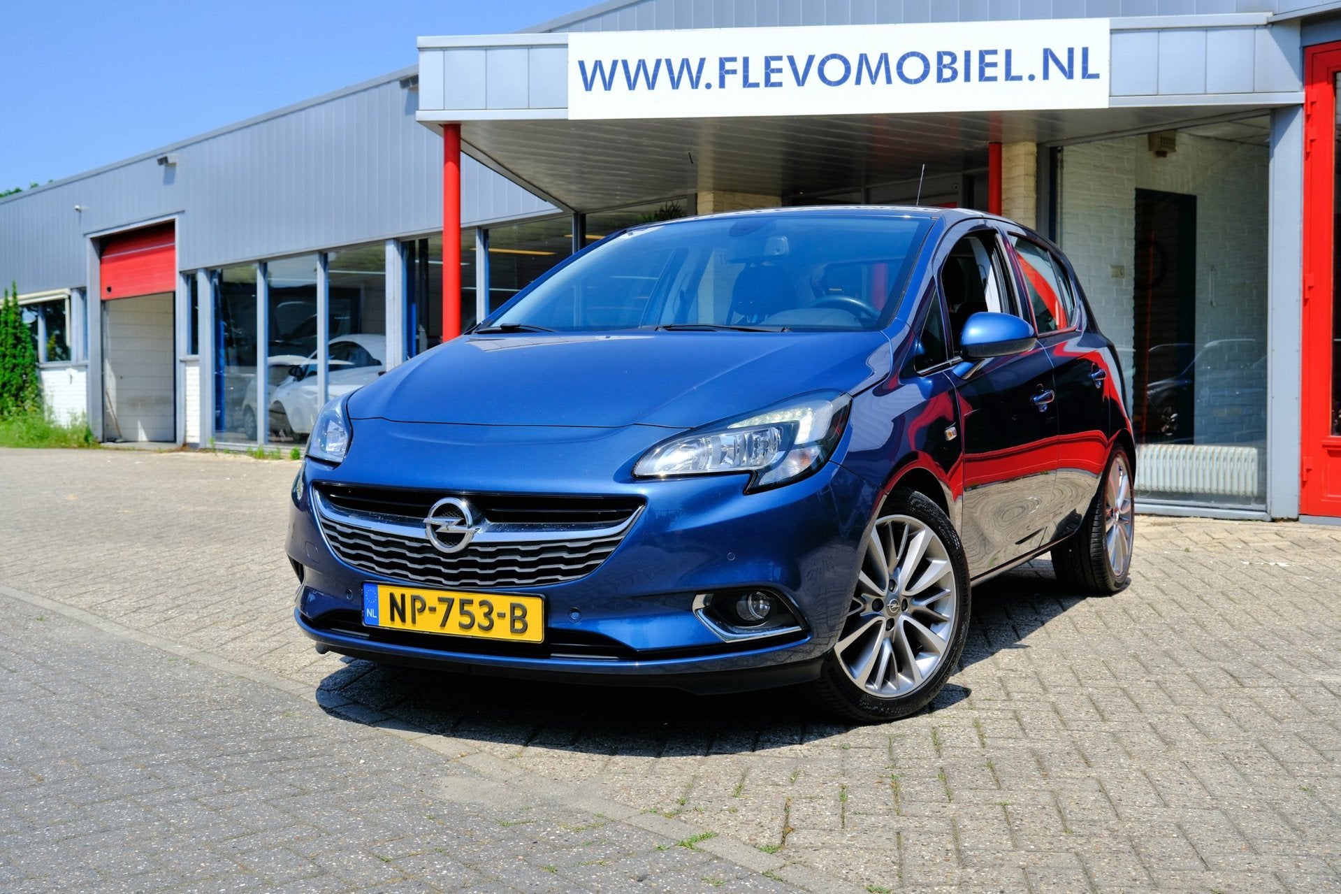 Opel Corsa 1.4 Innovation 5-drs Aut. Clima|CarPlay|Stoelverw, Auto's, 1063 kg, Gebruikt, 4 cilinders, Blauw