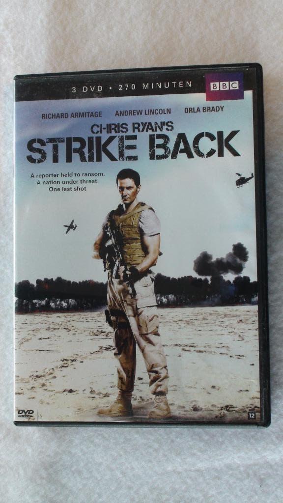 Strike back Chris Ryan's  3 dvd's, Cd's en Dvd's, Gebruikt, Vanaf 16 jaar, Boxset, Ophalen of Verzenden