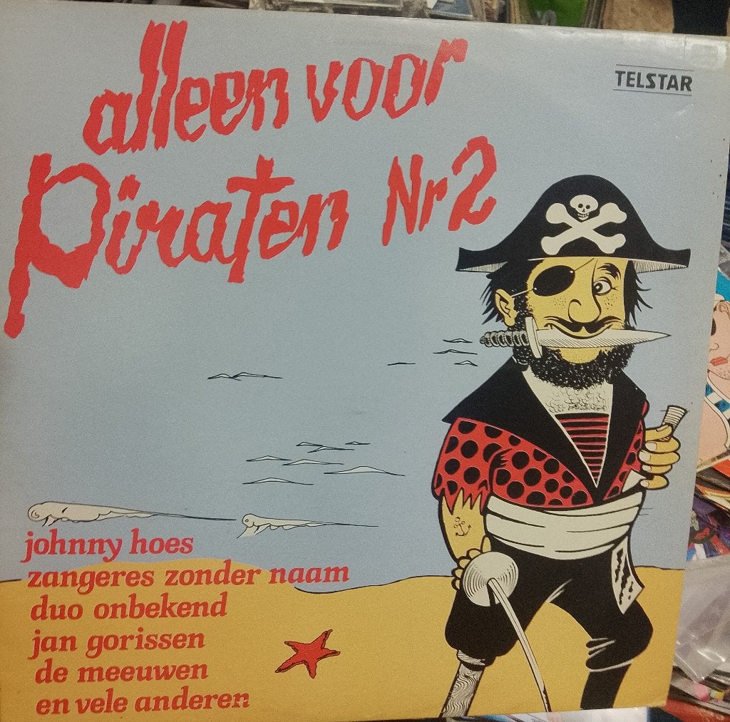 Verzamel - Alleen Voor Piraten 2, Cd's en Dvd's, Vinyl | Nederlandstalig, LP, Gebruikt, Verzenden, Levenslied of Smartlap