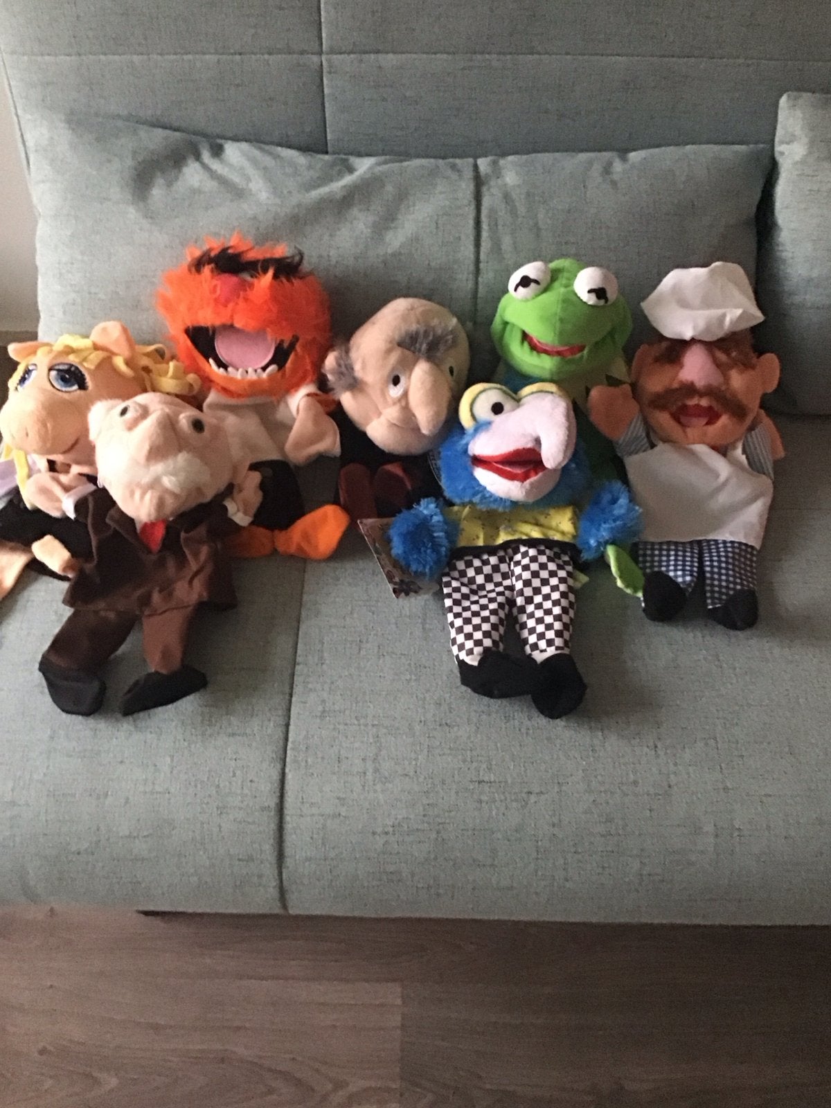 Muppet Show Handpoppen Set - Kermit, Miss Piggy, Gonzo, Anim, Ophalen, Overige merken, Overige karakters, Overige typen