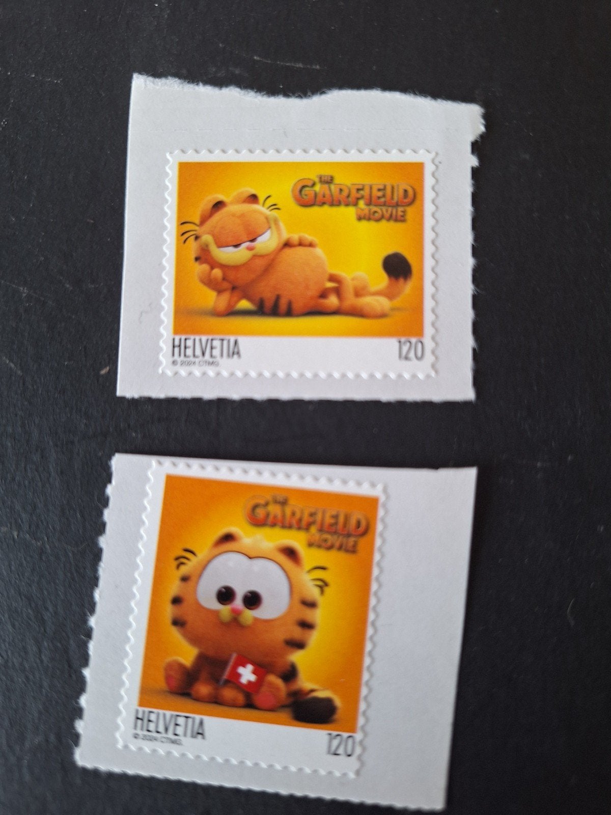 Zwitserland: mi. 2951/52. Garfield. 2 zelfklevende zegels., Postzegels en Munten, Postzegels | Europa | Zwitserland, Verzenden