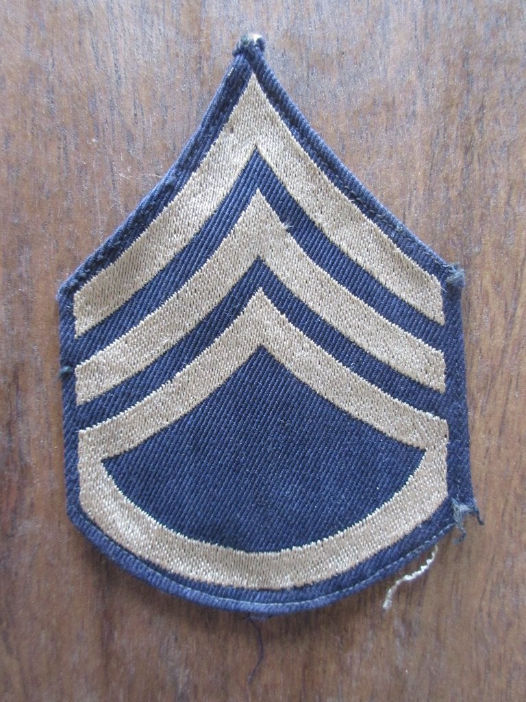 Patch US Army Staff Sergant, Ophalen of Verzenden, Amerika, Embleem of Badge
