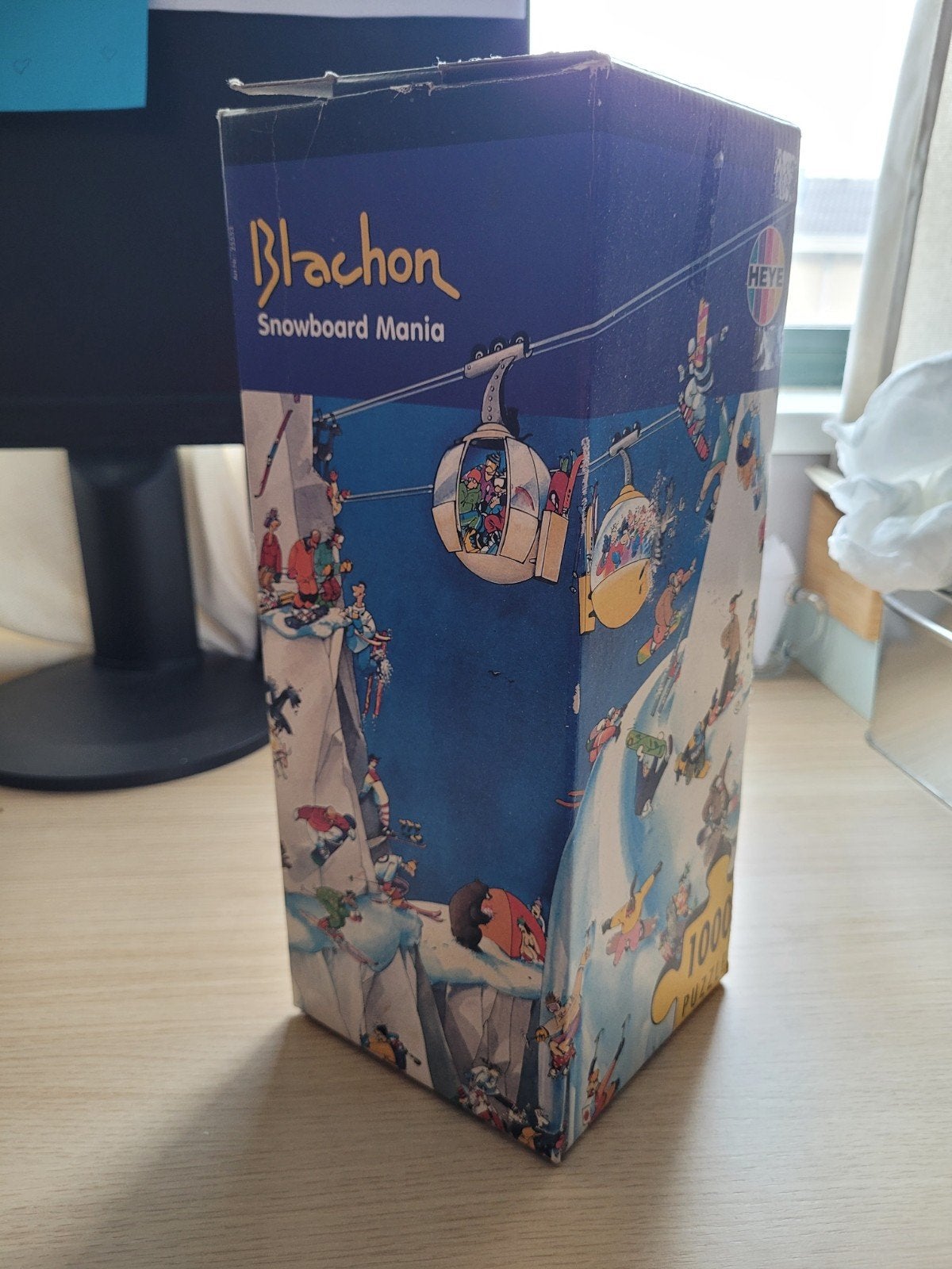 Blachon – Snowboard Mania (1000 stukjes) Heye, Ophalen of Verzenden, 500 t/m 1500 stukjes