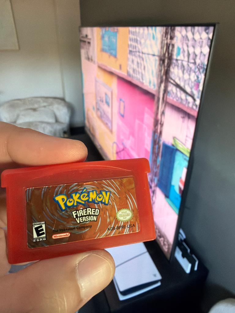 Pokémon FireRed Version Game Boy Advance (GBA) Cartridge, Spelcomputers en Games, Games | Nintendo Game Boy, Gebruikt, 1 speler