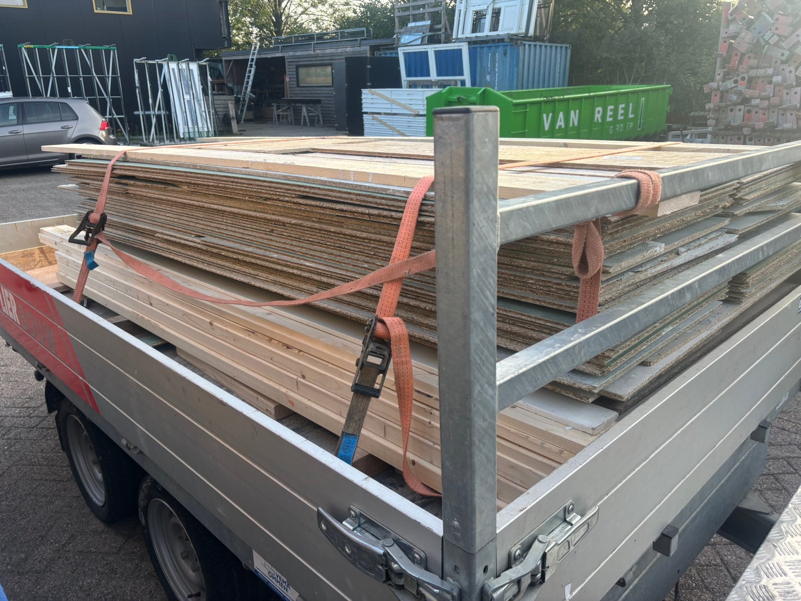 Gebruikte Spano platen 12 mm - TEAB, Ophalen, Gebruikt, Minder dan 25 mm, Minder dan 200 cm