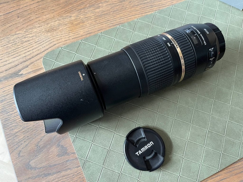 Tamron SP 70-300mm f/4-5.6 SP Di VC USD (Canon EF), Zo goed als nieuw, Tamron, 300 mm, Beeldstabilisatie