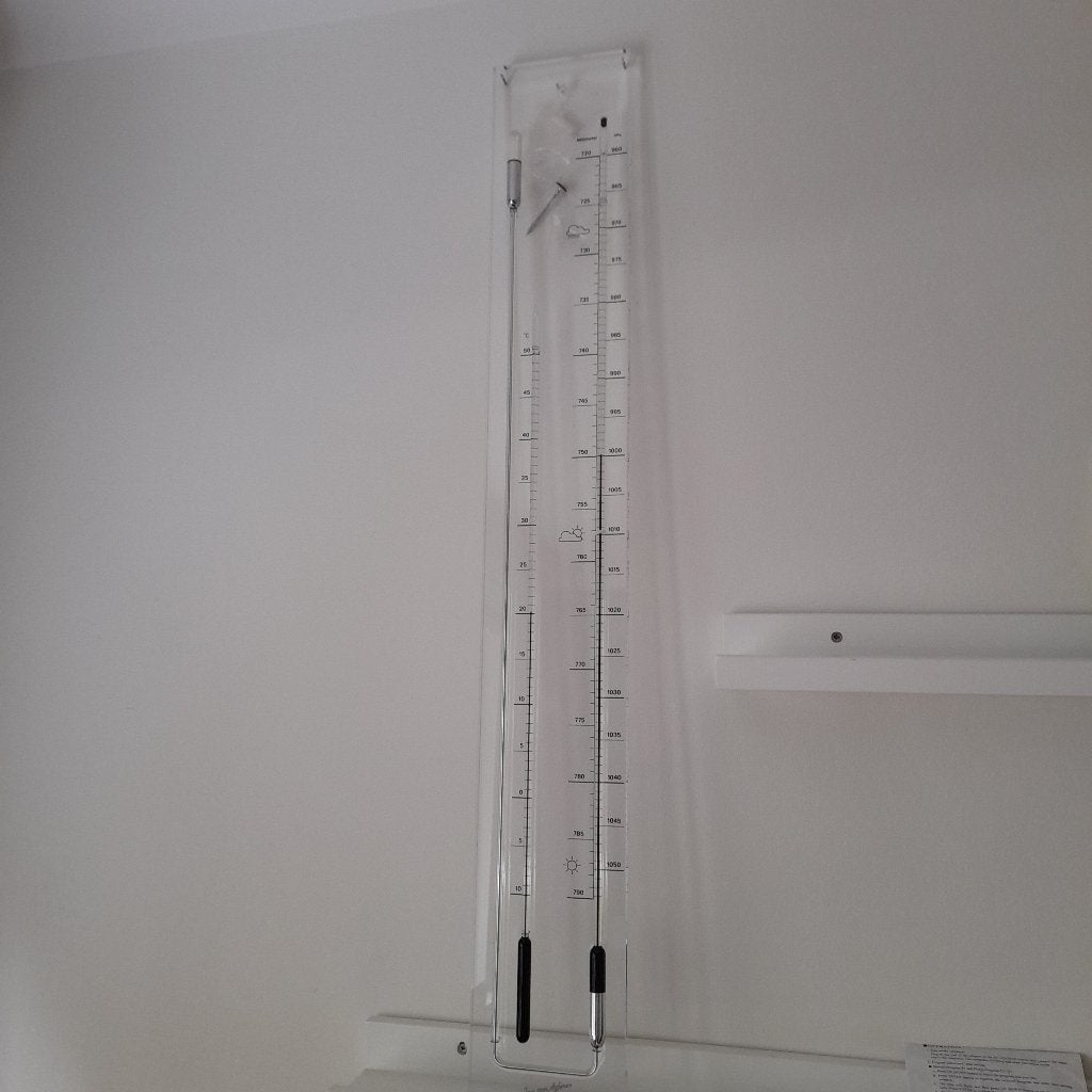 Contra-barometer Jan van Agteren, Ophalen, Zo goed als nieuw, Barometer