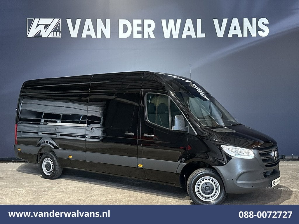 Mercedes-Benz Sprinter 317 CDI 170pk L3H2 Euro6 Airco | Came, Auto's, Gebruikt, 4 cilinders, 2000 kg, Zwart