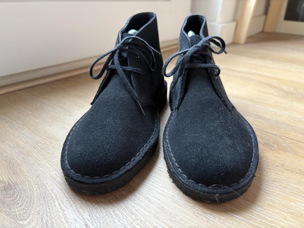 Clarks original desert boots, Blauw, Overige typen, Ophalen of Verzenden, Zo goed als nieuw