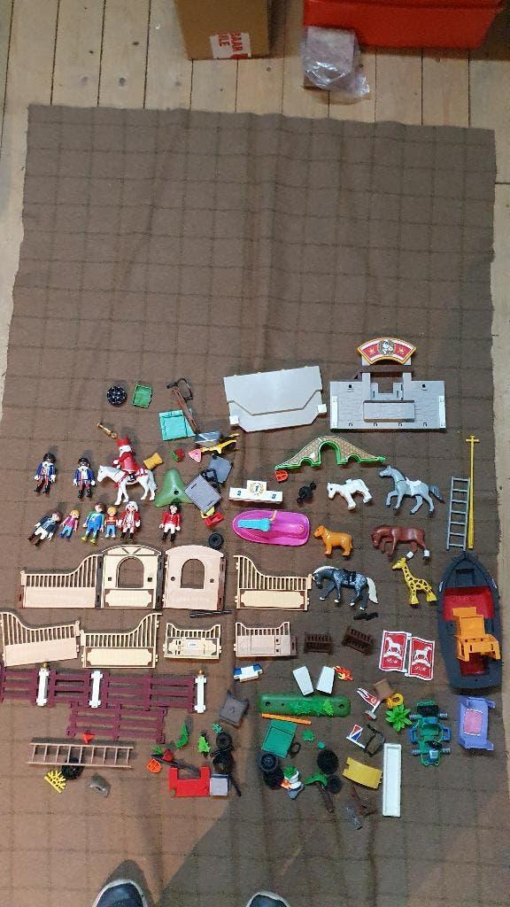 2 kilo playmobil in prima staat, opsturen of opha-, Ophalen of Verzenden, Zo goed als nieuw, Los playmobil