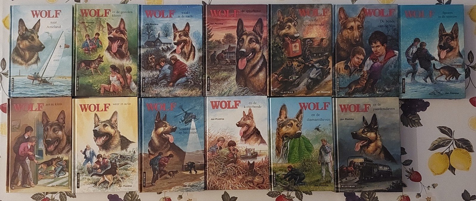 13 boeken van Wolf, de Duitse herder, Ophalen of Verzenden, Gelezen, Diverse auteurs, Fictie algemeen