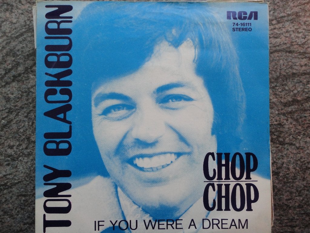 Tony Blackburn - Chop chop NL 70's FH, Gebruikt, Fotohoes, 7 inch, Ophalen of Verzenden