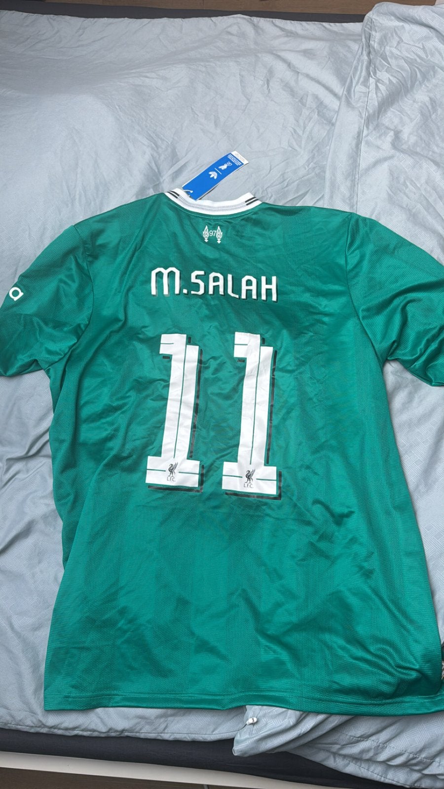 Liverpool FC Salah Thuisshirt Maat M, Maat M, Ophalen of Verzenden, Nieuw, Shirt