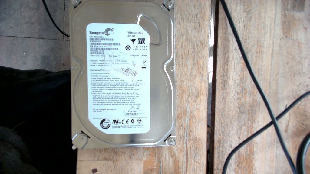 Seagate 500 GB harde schijf ST3500312CS - €10, Intern, Gebruikt, Ophalen of Verzenden, Desktop