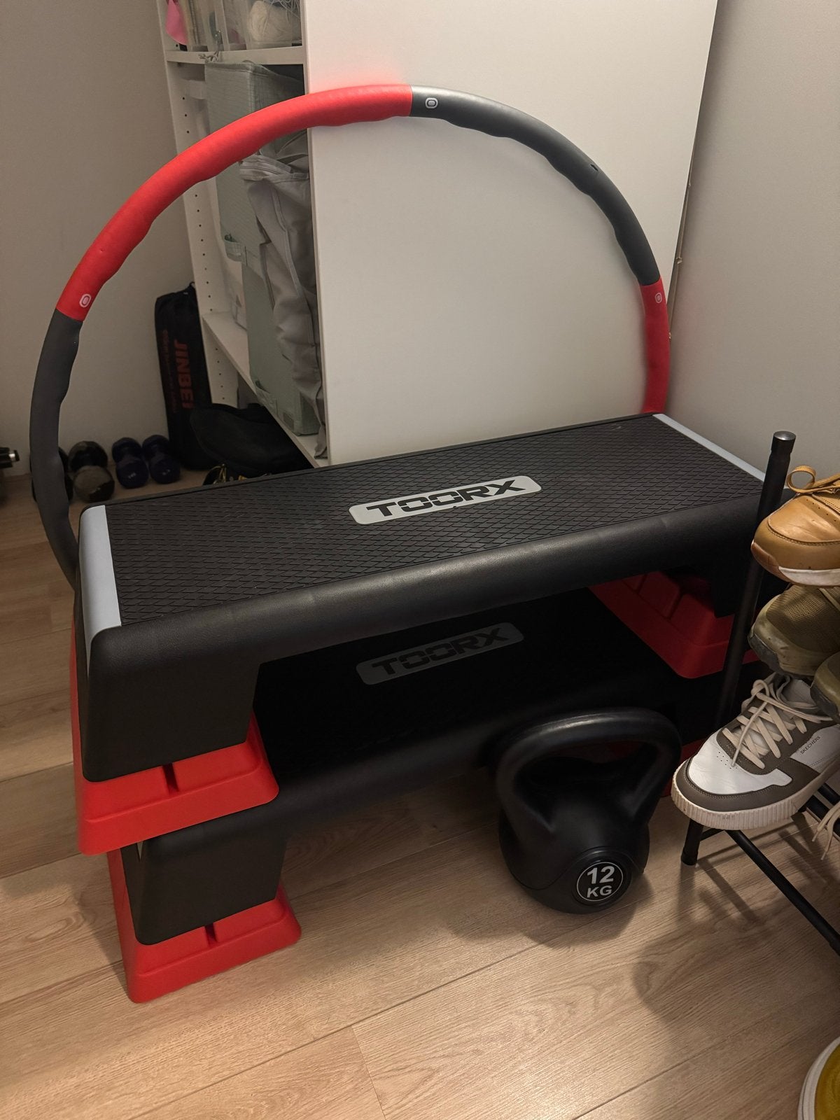 Toorx Aerobic Step Pro - Nieuwstaat, Professionele Kwaliteit, Ophalen, Nieuw, Benen, Stepbank