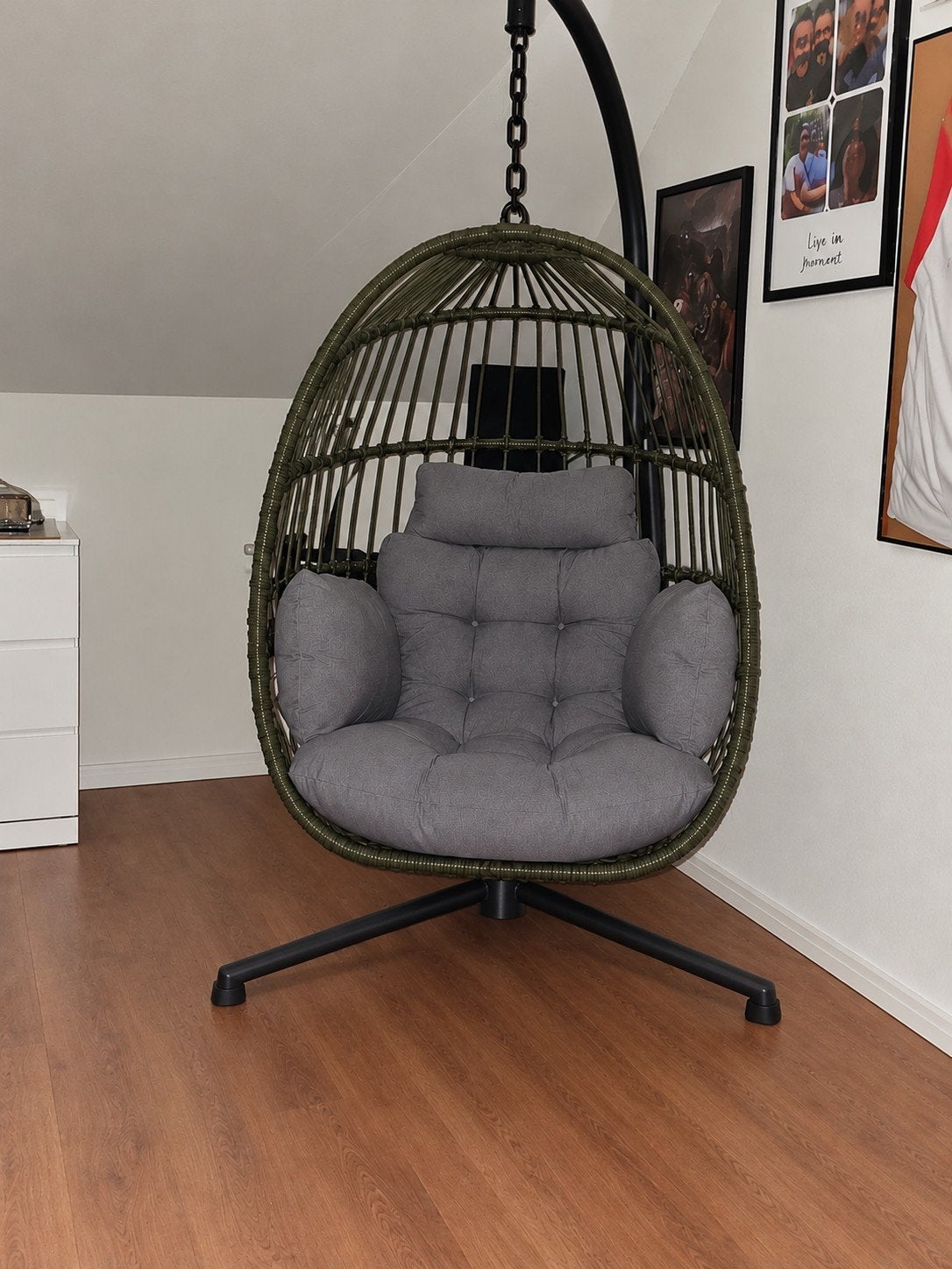 Luxe Intratuin Ei Stoel - Zo goed als nieuw, Ophalen, Zo goed als nieuw, Overige kleuren, Eén
