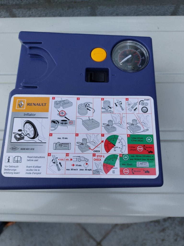 compressor voor het oppompen van autobanden enz, Ophalen of Verzenden, Nieuw