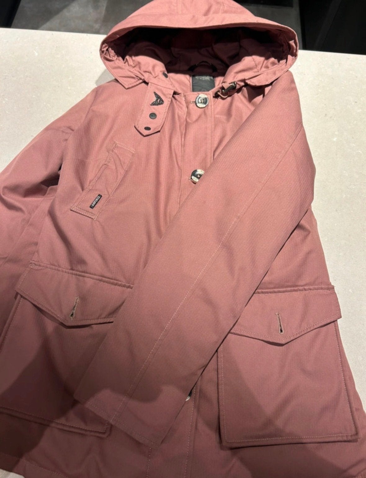 Airforce winterjas, Kleding | Dames, Ophalen of Verzenden, Gedragen, Maat 42/44 (L), Roze