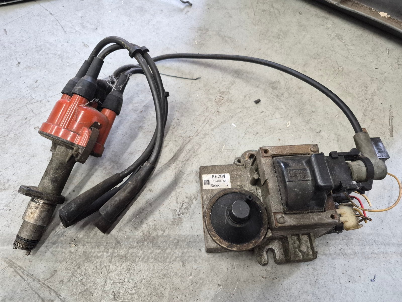 Volvo 440 460 480 bobine met stroom verdeler, Ophalen of Verzenden, Volvo