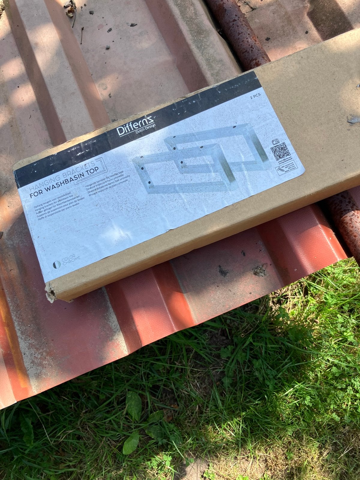 4 sets Wastafelbeugels Chroom  Nieuw in doos, Ophalen of Verzenden, Nieuw, Chroom, Wastafel